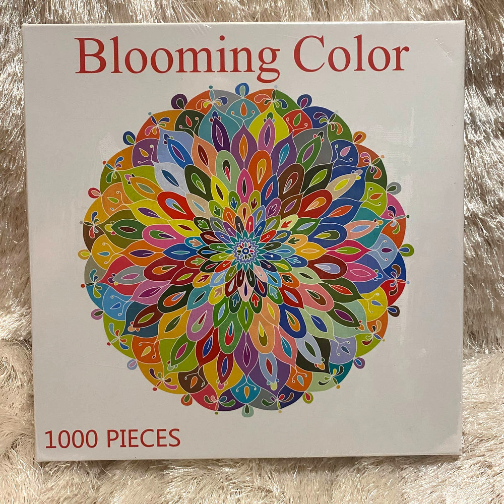 1000 PC Blooming Color Mandala Jigsaw Puzzle